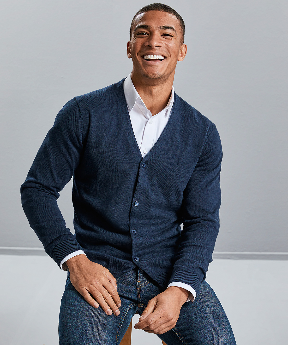 Russell V Neck Cardigan