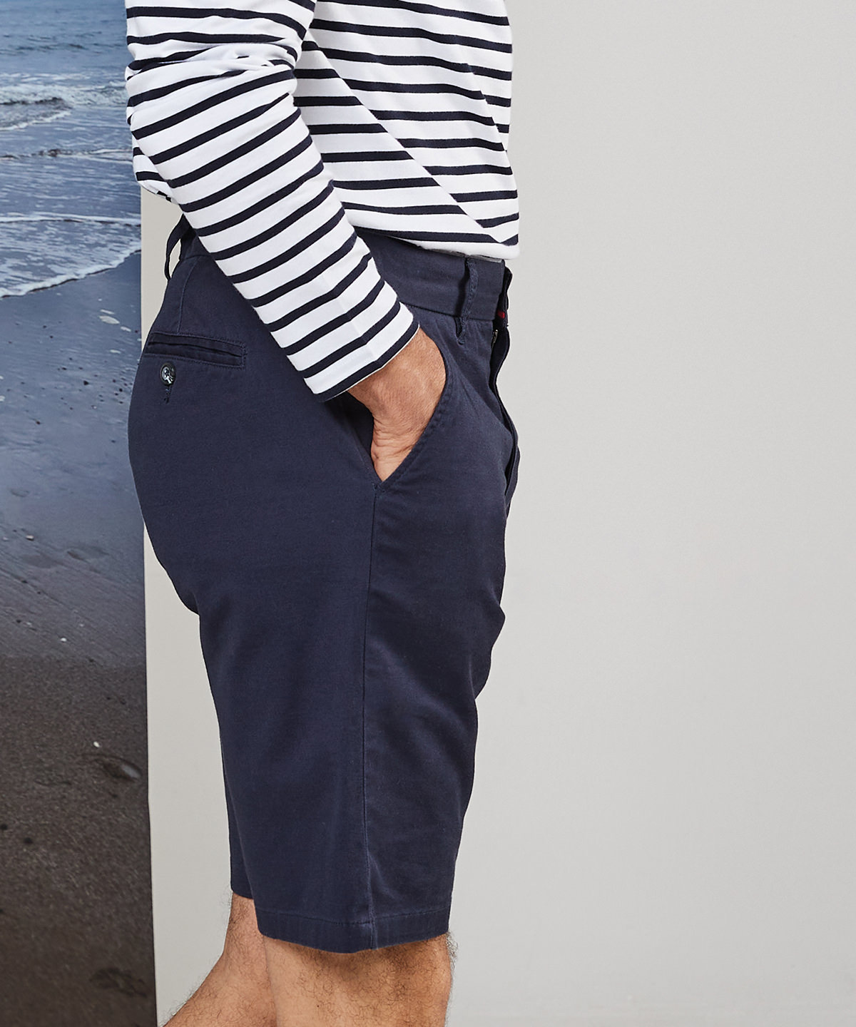 Front Row Stretch Chino Shorts - Image 2